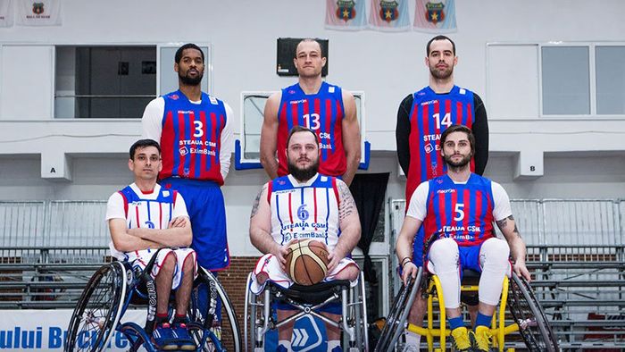 Playoff-ul Eroilor: un meci de baschet paralimpic cât o finală olimpică