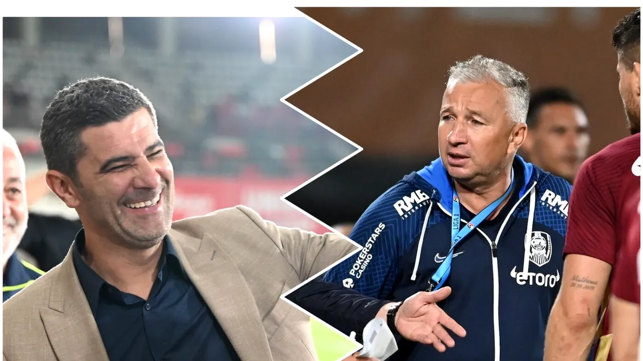 De ce nu a mai avut loc întâlnirea dintre Dan Petrescu și Dani Coman. Antrenorul lui CFR Cluj a surprins la conferință. EXCLUSIV