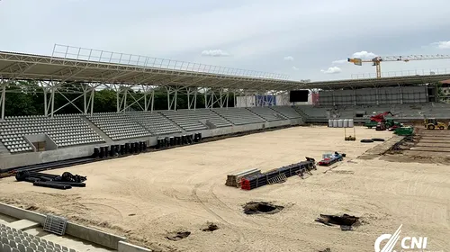 Lucrările la Stadionul Arcul de Triumf se apropie cu pași repezi de final! Cum arată acum noua arenă unde ar putea evolua FCSB | GALERIE FOTO