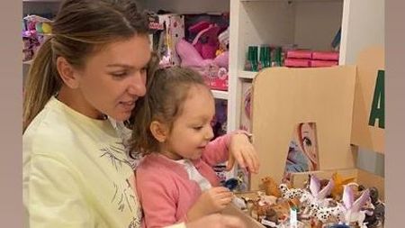 Imagini adorabile cu Simona Halep! Cum se relaxează sportiva noastră