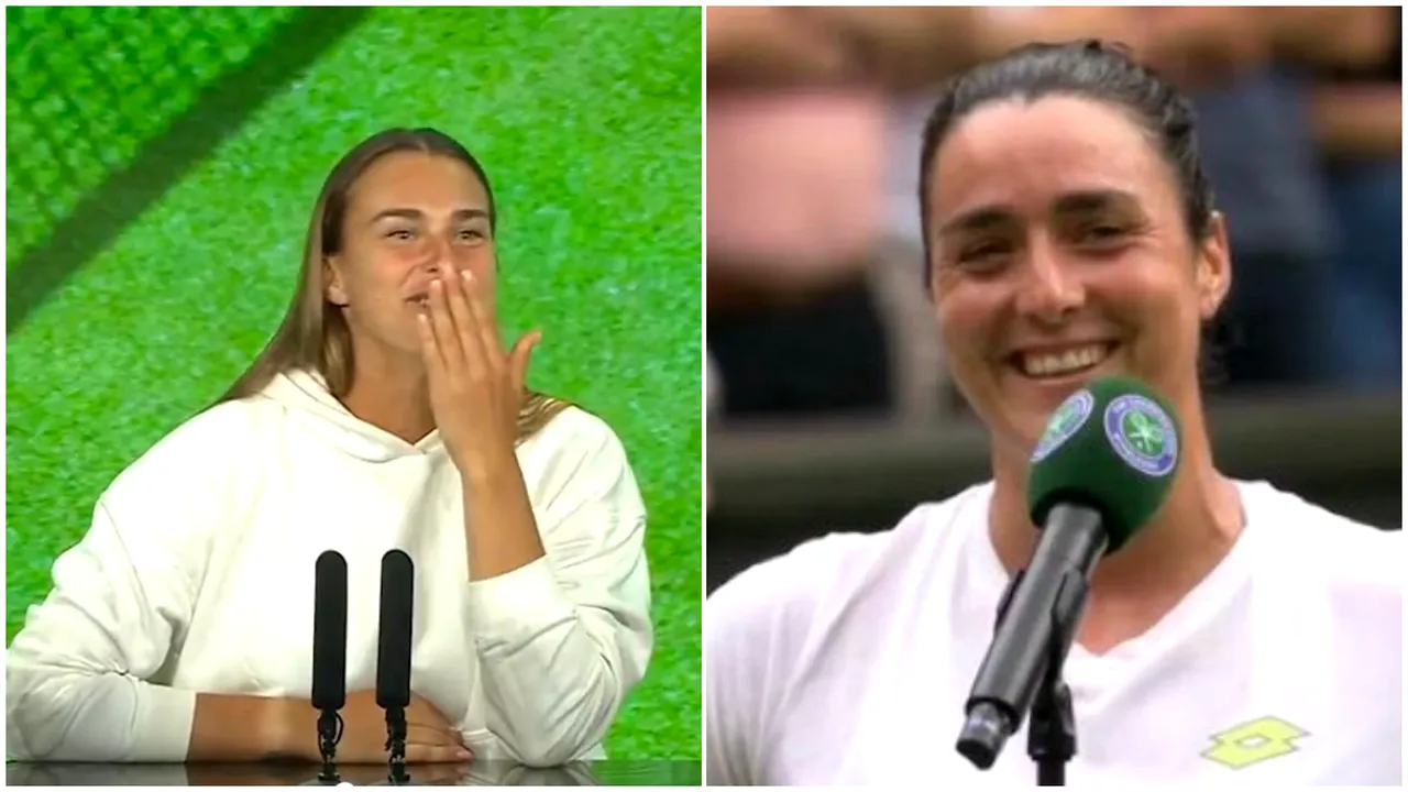 Cum a putut reacționa Aryna Sabalenka după ce Ons Jabeur a ținut cu adversara ei la Wimbledon! Bielorusa și tunisianca se vor duela în semifinale | VIDEO