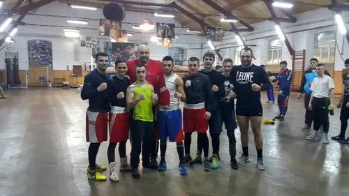 Mihai Nistor s-a pregătit cu pugiliștii care vor participa la Campionatul European sub 22 ani