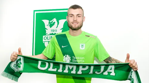 Alexandru Crețu, decisiv! Fundașul a marcat un gol pentru Olimpija Ljubljana și va juca finala Cupei Sloveniei