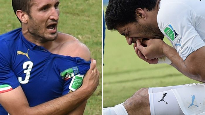 Pe cine mai mușcă Suarez? Cotele la pariuri. Pepe și Sergio Ramos sunt "favoriți"