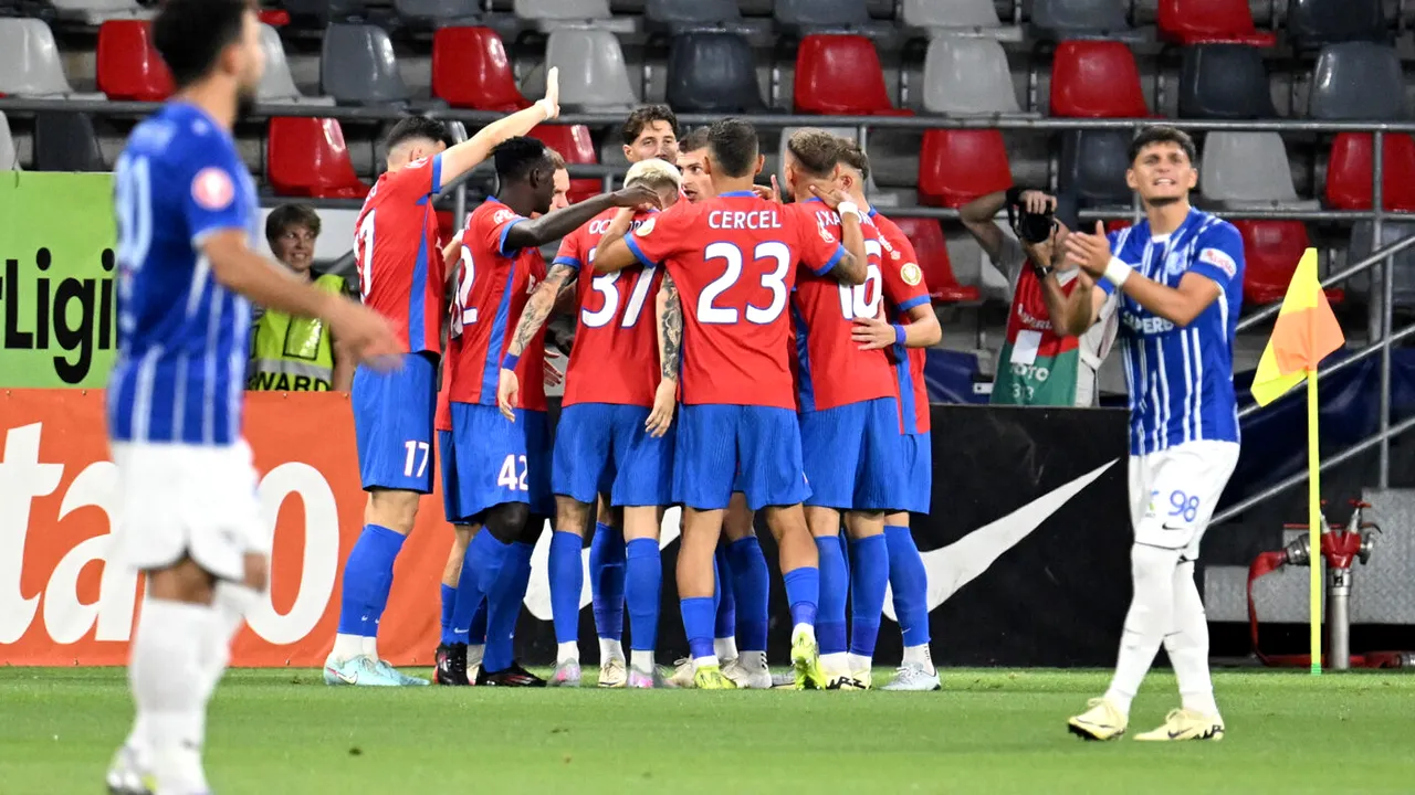🚨 FCSB – Farul Constanța 1-2, în etapa 3 din Superliga. Campioana pierde pe teren propriu înaintea returului cu Shkendija din Liga Campionilor