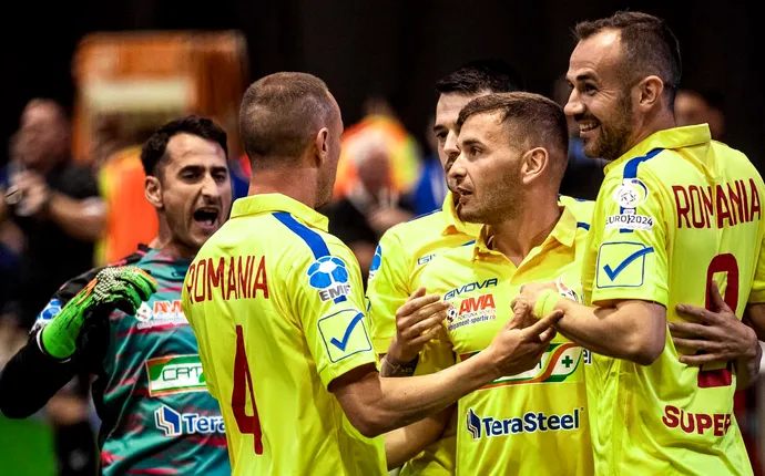 România defilează la EURO de minifotbal: calificare lejeră în optimi, după doar două meciuri!