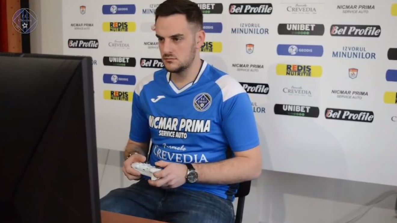 Academica Clinceni și-a luat jucător de FIFA! Andrei Andreescu va fi reprezentantul ilfovenilor în competițiile eSports | VIDEO