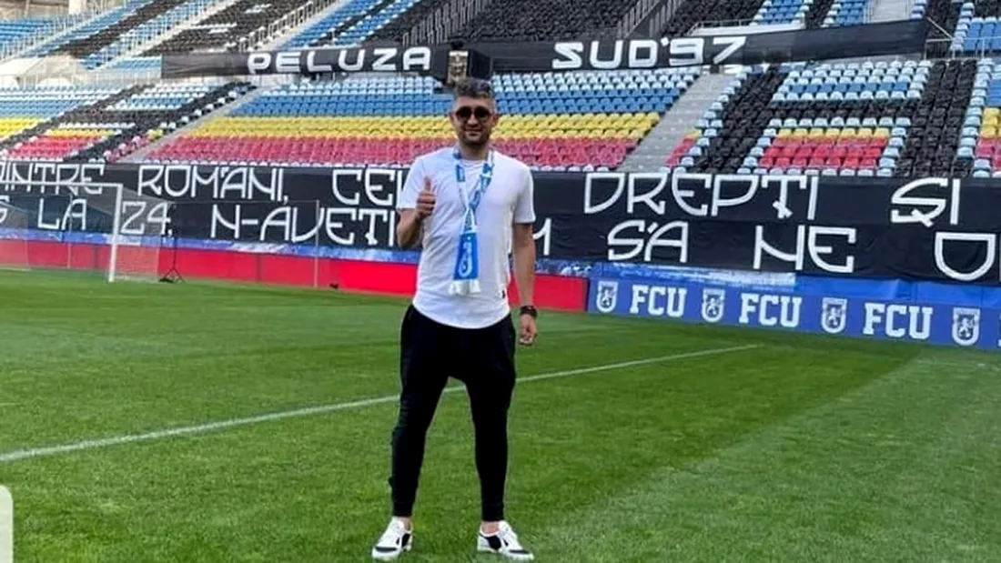 Florin Costea, invitat special la sărbătoarea promovării în Liga 1 a ”FC U” Craiova. ”Cuvântul” prin care a caracterizat echipa lui Adrian Mititelu