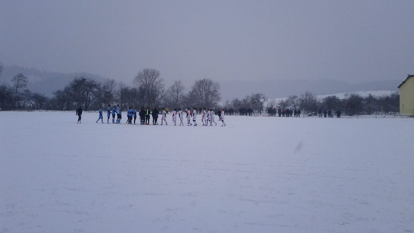 FOTO: Victorie categorică în nămeți! FC Brașov - FC Vulcan 10-0