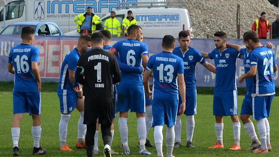 Jucătorii de la Național Sebiș au apelat la AFAN după ce au fost trimiși acasă fără bani și 