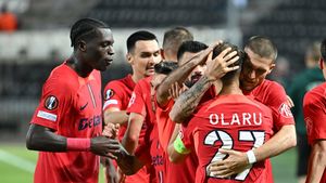 Lista celor 7 fotbaliști care nu au zburat cu FCSB spre Salonic, pentru meciul cu PAOK. Patru dintre jucători nu au prins lista UEFA