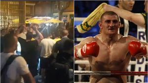 "Cătălin, mulțumim!" VIDEO Imagini senzaționale de la Madrid, după victoria spectaculoasă a lui Moroșanu. Ce au făcut românii după meci