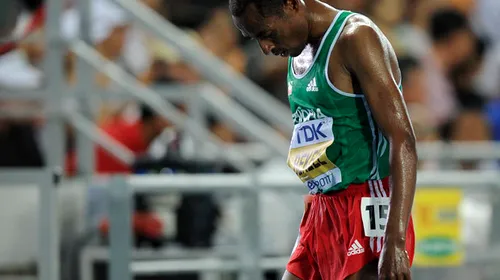 Campionul mondial en-titre Kenenisa Bekele ratează și cursa de 5000 metri