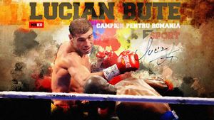 El e CAMPIONUL nostru!** Descarcă gratuit afișul www.prosport.ro cu AUTOGRAFUL lui Lucian "Mister KO" Bute