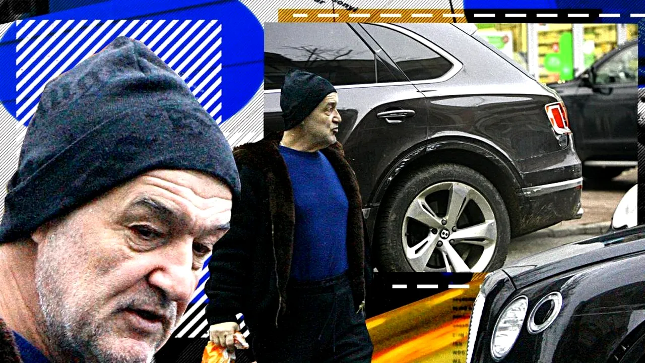 Gigi Becali și-a lovit mașina favorită! Cum arată Bentley-ul pe care patronul FCSB a plătit 250.000 de euro | FOTO