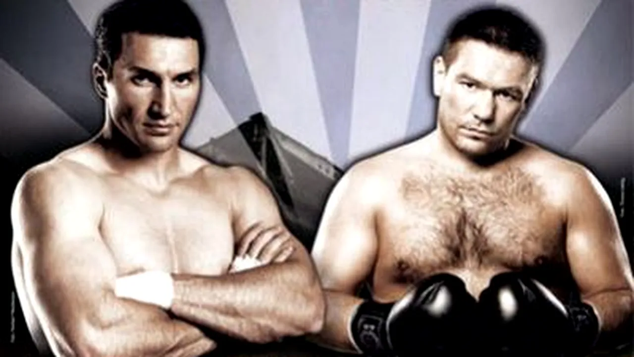 Klitschko vs Chagaev ** - meciul secolului este în direct la Pro Tv și Sport.ro
