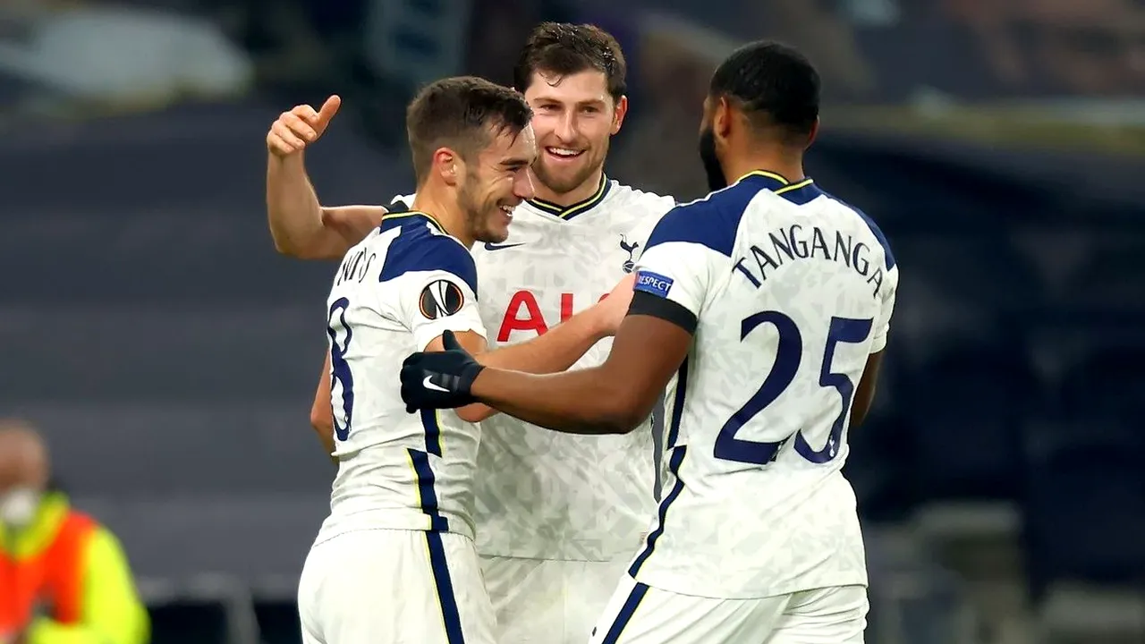 FABULOS! Tottenham a marcat golul sezonului cu Ludogoreț! Românii Keșeru, Moți și Dragoș Grigore au văzut din teren minunea lui Harry Winks | VIDEO