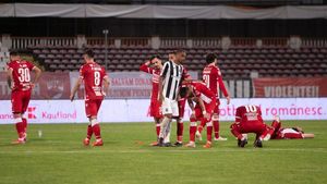 Dinamo - Astra 1-0 (4-5) | Giurgiuvenii merg în finala Cupei României după un final dramatic. Andreas Mihaiu a ratat de două ori la loviturile de departajare