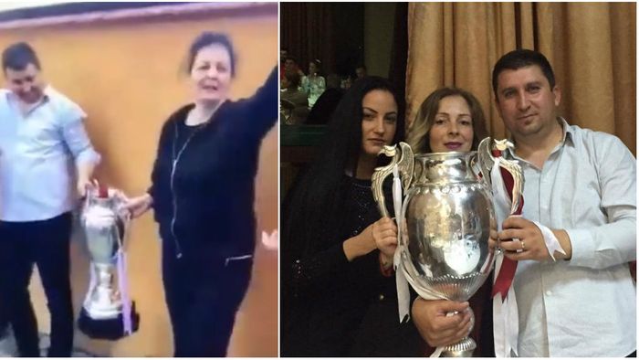 Leasă regretă că a "afumat" Cupa României: "Îmi asum greșeala de a expune un trofeu de o asemenea importanță în cadrul unei petreceri!"