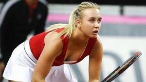 „Doamne, Potapova este Sharapova wannabe!" Atitudinea rusoaicei în fața Simonei Halep a stârnit reacții de uimire | VIDEO