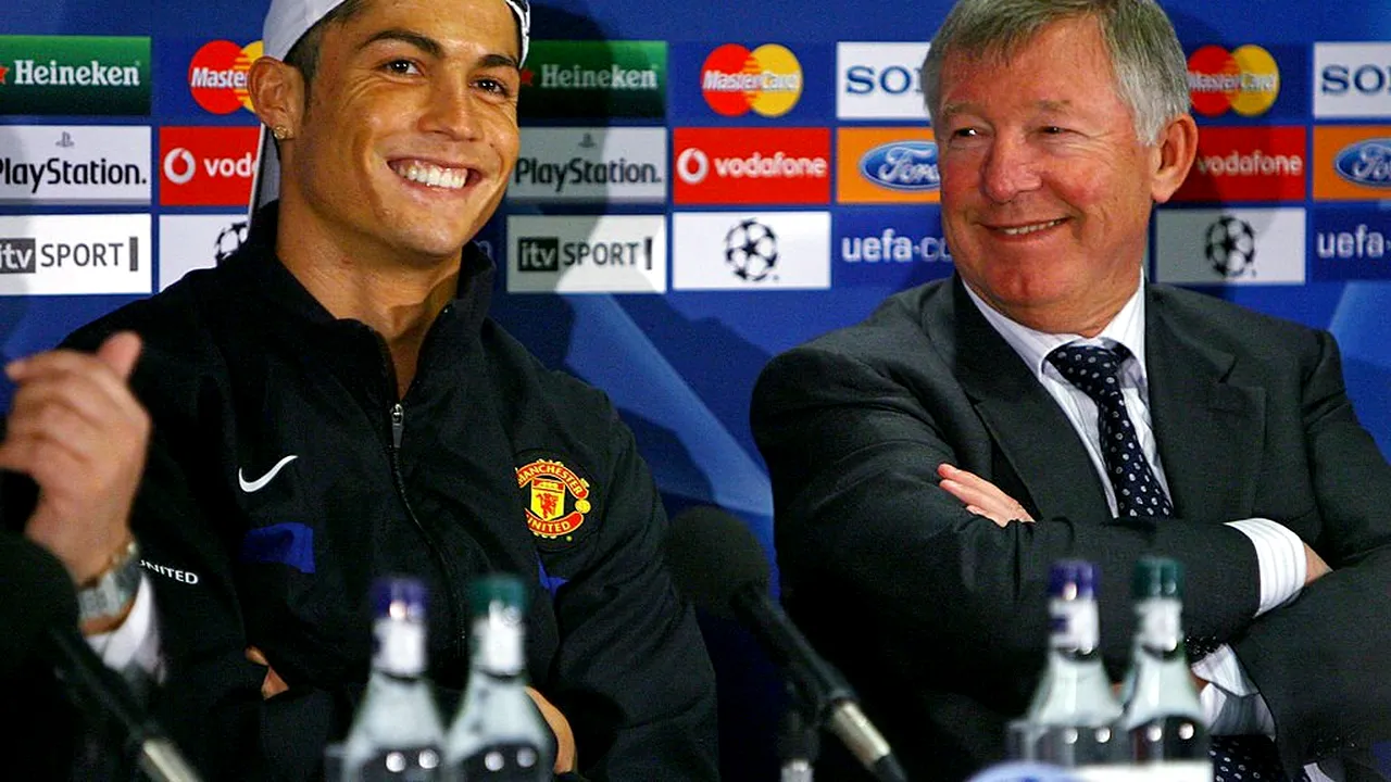 Sir Alex Ferguson și goana după transferul lui Cristiano Ronaldo: 