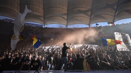 Jucăm fără spectatori, dar am câștigat respectul sârbilor! FOTO | Mesajul emoționant afișat la Belgrad în timpul meciului Serbia - Muntenegru
