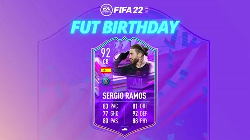 Sergio Ramos în FIFA 22! Fundașul central are o serie excelentă de atribute defensive. Cât valorează și cum îl poți obține