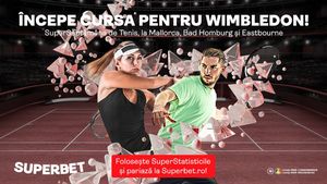Începe cursa spre Wimbledon! Vezi cum arată SuperSăptămâna de Tenis pe Superbet