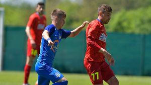 Alexandru Stan, lecție pentru Gigi Becali după ce i-a adus victoria FCSB-ului la barajul cu Afumați! Fundașul nu mai marcase de 3 ani | VIDEO