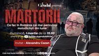 Alexandru Cazan, președintele Gremium Nomads România, invitat la MARTORII – duminică, 1 martie, ora 19:00