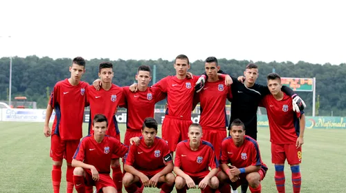 „Steaua mică”, din alt film! Roș-albaștrii se prezintă în UEFA Youth League cu un aspect de amatori