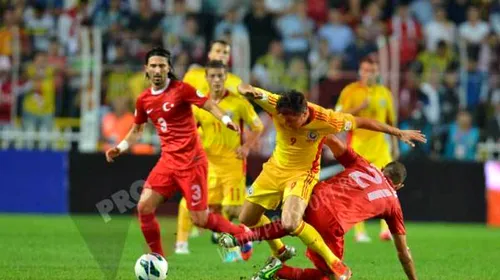 Turcia a învins o singură dată în deplasare în ultimii trei ani, într-un meci oficial. Palmares dezastruos cu românii