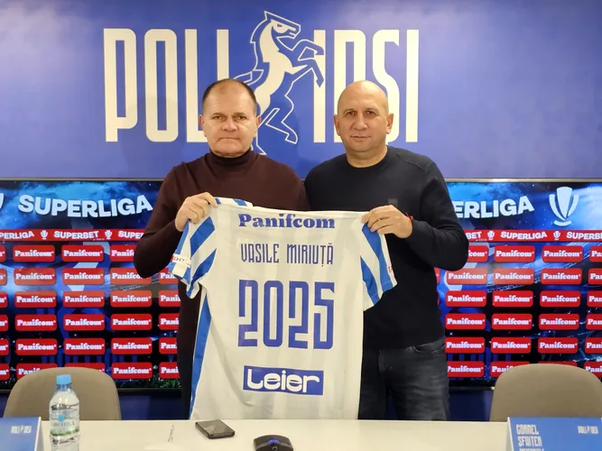 Vasile Miriuță, gata de debutul oficial la Poli Iași! Duel cu Universitatea Craiova, echipa lui Mirel Rădoi: Este de cât