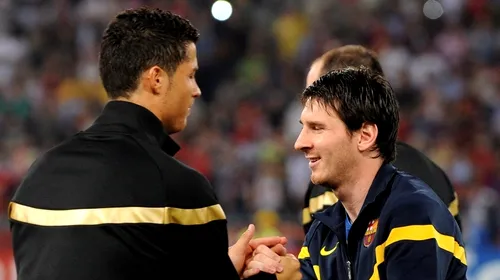 Messi și Ronaldo prefațează „El Clasico”** „E printre cei mai buni din istorie, dar eu sunt mai mare și mai tare…ca fizic!”
