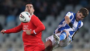 Spaniolii le răspund francezilor tot cu o "aroganță"!** Ce mesaj au avut pe tricouri jucătorii Sevillei în ultima etapă