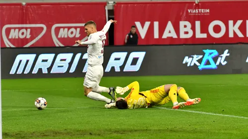 Daniel Bîrligea a răbufnit după Sepsi - CFR Cluj 1-1: „Avem VAR să-l ținem în debara! Dacă era altă echipă le dădeau două penalty-uri”