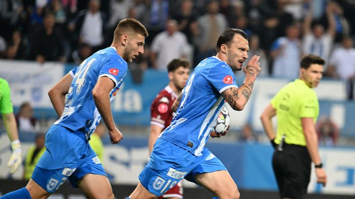 Ieşită din cursa pentru titlu, Universitatea Craiova e all-in la „finala pentru locul 2”, cu CFR Cluj: „Acum e rândul nostru să răspundem”