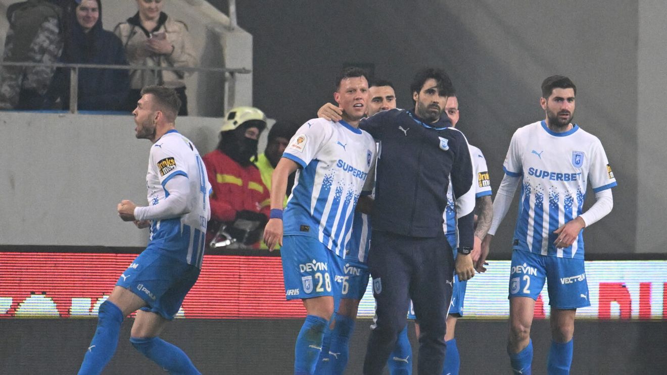 Universitatea Craiova și Filipe Coelho cu două fețe: ce îi poate încorona sau îngropa pe olteni în asaltul final din play-off