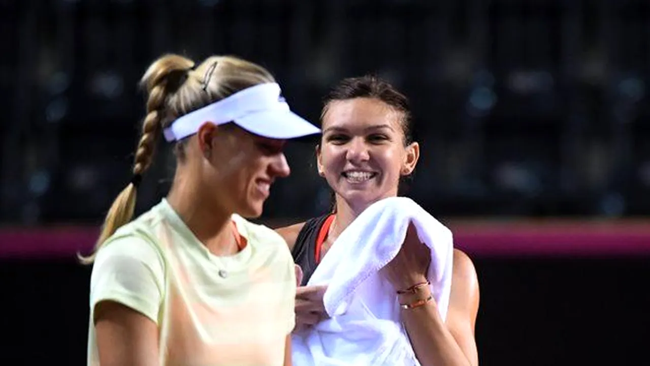 Prima reacție a lui Kerber după ce Halep i-a provocat întâia înfrângere din 2018: 