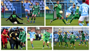 CSC Dumbrăvița, învinsă și decimată numeric la Voluntari, cu trei fotbaliști ajunși la spital! Florin Fabian: ”De băieții mei sunt mulțumit din punct de vedere al atitudinii”