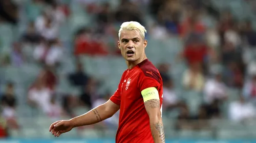 Granit Xhaka, reacție arogantă înainte de Elveția - România: „Sincer, n-am mai văzut”