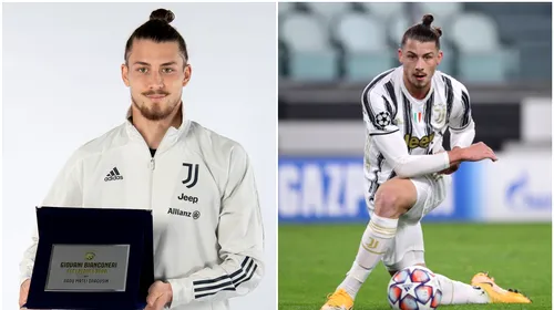 Radu Drăgușin, cel mai bun tânăr fotbalist de la Juventus! Fundașul român, la primul premiu individual în Italia