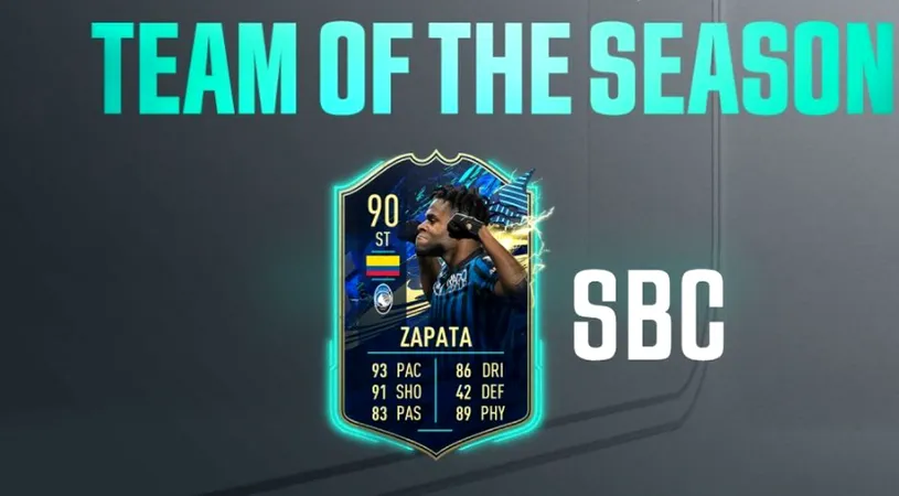 Duvan Zapata în FIFA 21! Cerințe SBC, recompense și recenzia completă a cardului