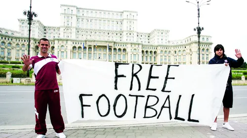 Eliberați fotbalul!**