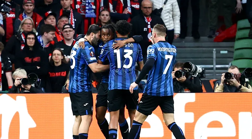 Atalanta - Bayer Levekusen 3-0. Atalanta, noua campioană în Europa League!