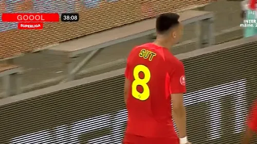 Ce va mai zice Gigi Becali acum? Adrian Șut a marcat în FCSB – U Cluj, după ce patronul a zis că „este cel mai bun închizător pe care l-am avut” | VIDEO