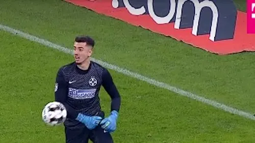 „Messi al portarilor”, șah-mat în meciul cu FC Botoșani! Eduard Florescu, gol după un șut fabulos | VIDEO