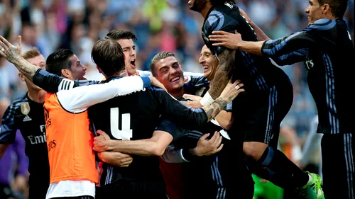 Zero suspans! Real Madrid câștigă titlul cu numărul 33, primul după o pauză de 5 ani! Barcelona a fost condusă cu 2-0, a întors rezultatul, dar nu a mai contat