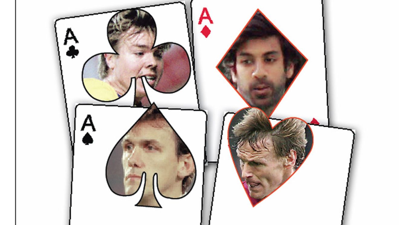 Brolin, Cascarino, Dhorasoo și Sheringham au lăsat fotbalul pentru poker