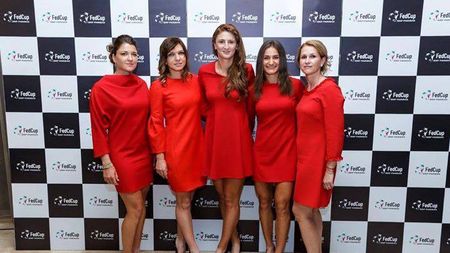 IMAGINEA ZILEI | Simona Halep s-a antrenat alături de o colegă din echipa de Fed Cup. "Nu știu cum..."